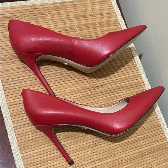Sam Edelman Bold Red Heels size 6.5 - Picture 15 of 15